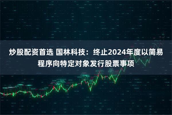 炒股配资首选 国林科技：终止2024年度以简易程序向特定对象发行股票事项